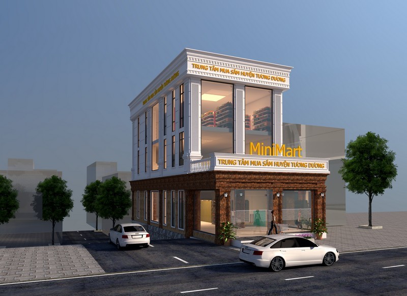 Mẫu nhà phố kết hợp kinh doanh