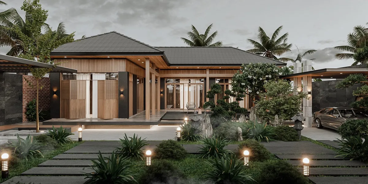 Biệt thự sân vườn nghỉ dưỡng